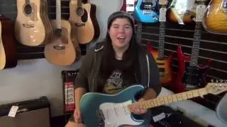 Millisa Henderson - Guitar Lesson - Yngwie Malmsteen F# Harmonic Minor  - Zomac School of Music