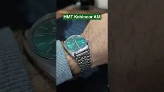 Legendary HMT Kohinoor Mechanical 🔥 | AM Dial | Pure Vintage Vibes #hmt #wristwatch