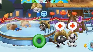 M TALKING TOM 🐆🐈🚿🚿🚿 FRIENDS ANDROID GAMEPLAY MY TALKING TOM AND FRIENDS
