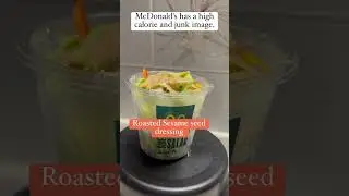 VEGETABLE SALAD | JAPAN MCDONALD's MENU #shorts  #japan #vegetables #salad