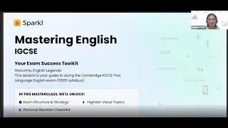IGCSE Masterclass -  First Language English