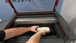 How to use a rotary fixture on a Universal Laser System desktop model