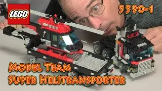 LEGO&reg; 5590-1 Review: Model Team Super Helitransporter vom Jahr 1990 - LY-00338