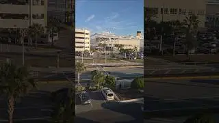 Holiday Inn Express Port Canaveral across the street from Cruise Terminal Three