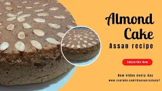 Easy Homemade Almond Cake Recipe (No Oven Needed!) 😋✨️