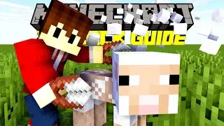 Wie baut man eine automatische Wollefarm in Minecraft | LarsLP