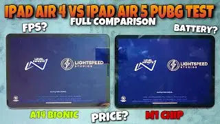 iPad Air 4 Vs iPad Air 5 PUBG FULL Comparison 2023 | Best iPad For PUBG in 2023 | Price | 90fps PUBG