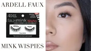 THE BEST DRUGSTORE LASHES! ARDELL FAUX MINK WISPIES! I wear these every day!