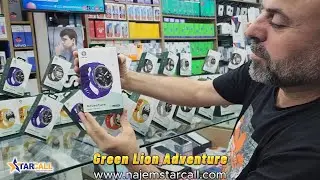 Green Lion Adventure Smartwatch | Bluetooth Call | IP68 Waterproof | 1.44