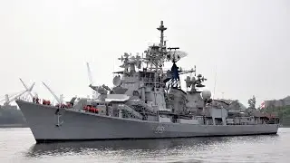 INDIAN NAVY Warship: INS RAJPUT (D51) Guided Missile Destroyer