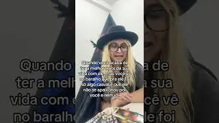 Quando o baralho mostra que pra ele foi s&oacute; algo casual #cartomancia #tiragem #amor