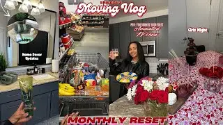 MOVING VLOG, ЭПИЗОД 4 | Ежемесячный сброс | Домашний декор | Покупка продуктов + уход за собой