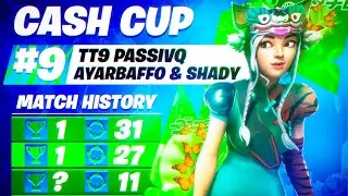 9TH in the TRIO CASH CUP ($1200) 🏆 w/ AyarBaffo & Shady | Passivq