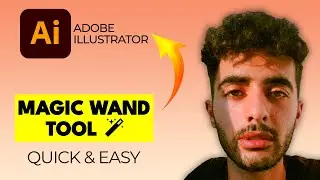 Select Like a Pro! Magic Wand Tool in Illustrator 2025
