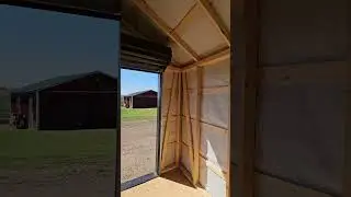 10x16 Storage Shed, with lots of natural lighting. store your toys.#beautiful #work #building