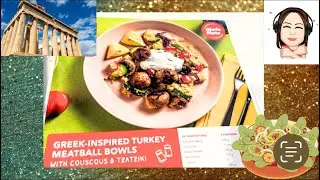 Deliciously Easy: Greek-Inspired Turkey Meatball Magic! | Chefs Plate Cooking Review Ep.2