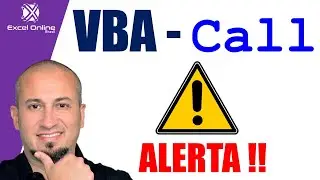 ✅VBA  - Instrução Call (Cuidado)