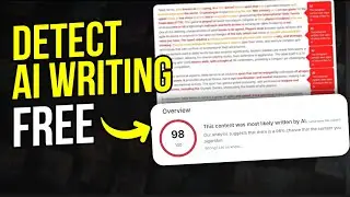 How to Detect AI Generated Writing for FREE | AI Detector Pro Tutorial (2025)