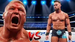 FULL SEGMENT - Brock Lesnar vs Austin Theory | Iron Man Match 2025 | WWE April 13, 2025