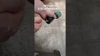 I Made An Airsoft Stick Grenade (Meteorite Airsoft Stielhandgranate) #airsoft #airsoftnation #shorts