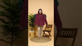 Chic Red Lurex Rayon Plus-Size Top with Tie-Knot Belt | Oxolloxo