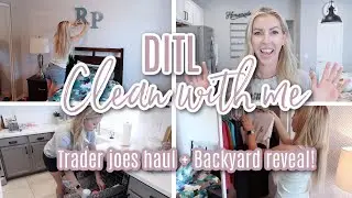 DITL CLEAN WITH ME // CLEANING MOTIVATION // Katie Sarah