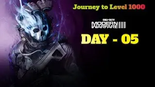 🔴WARZONE 3 LIVE Day 05 of COD WZ Level up Challenge: XRK Stalker Sniper in Action🔥🟢! pc