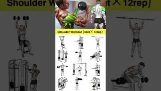 Day:54/60 Most Effective Shoulder Workout#fitness #gym#explore#bodybuilding #fyp#workout #back#2024