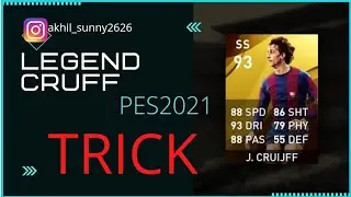 HOW TO GET LEGEND CRUYFF FROM FREE LEGEND BOX DRAW #PESmobile2021