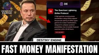 Fast UNEXPECTED Money Manifestation with Destiny Engine