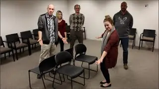 Adults Play Kids Games: Musical Chairs