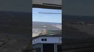 Qantas Erj 190 Windy Go Around at Sydney #planes #landing #msfs2024