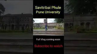 Pune University | Full Vlog Coming soon 😊