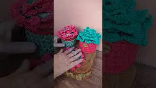 Voc&ecirc; pode imaginar o que &eacute;? #croche #artesanal #mesaposta #feitoamao #portacopos #diadasmaes