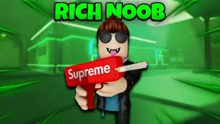 Da Hood | Becoming a Rich Noob (ROBLOX)
