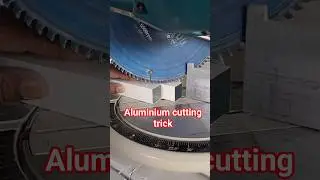 aluminium cutting trick #trending #aluminium #cuttingskills #tools #diy #sawblade #diyideas #shorts