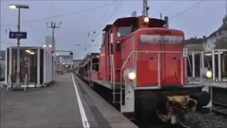 City Night Line und Euro Night Line in Hamburg-Altona / Rangierarbeiten mit V60 / 27.10.16!