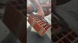 Improvisation that makes heavy lifting much easier #BrickTransport #JobsiteTool #smartconstruction
