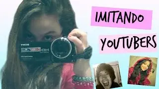 IMITANDO YOUTUBERS (Karol sevilla, HolasoyGermán) ft. Valky love 👸 1 PARTE - Mica