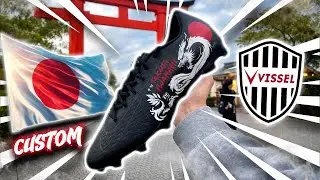 CUSTOM BOOTS FOR VISSEL KOBE PLAYER!!!🇯🇵⚽️