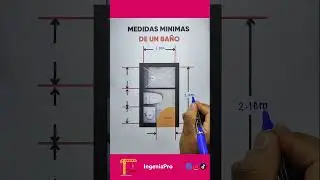 Medidas m&iacute;nimas para ba&ntilde;os peque&ntilde;os seg&uacute;n normativa #Dise&ntilde;oDeBa&ntilde;os