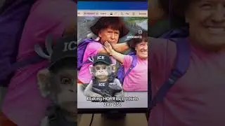 Trump the explorer #ice #trump #dora