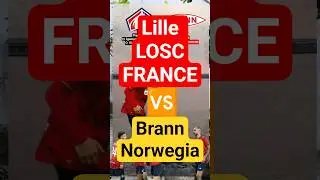 Lille LOSC 2 🆚 BRANN #shorts #lille #brann #france #norway #europaleague #highlights