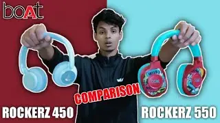 Boat Rrockerz 550 vs Boat Rockerz 450 | Boat Rrockerz 550 Comparison | Boat Rrockerz 450 Comparison