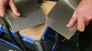Fastspotter  Single Sided Spot welder Test Welds on Stainless 2-to-2, 1.5-to-1.5,  1.2-to-1.2 mm
