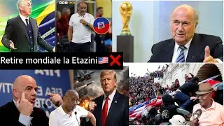 Prezidan Fifa 2015 lan mande retire Mondyal la Etazini, Anpil peyi kòmanse boykote mondyal sa