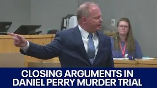 Jury hears closing arguments in Daniel Perry murder trial | FOX 7 Austin