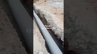 chauri chaura sewer line work in night to day #chaurichaura #plumber #sewerline #short #viral #video