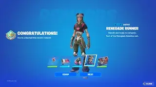 You DIDNT WIN The Renegade Runner Cup? Here Another Way To Get Renegade Runner Skin FREE In Fortnite