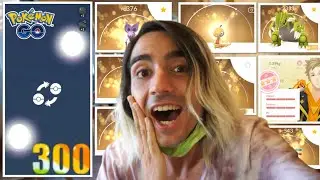¡HACEMOS 300 INTERCAMBIOS CON SUERTE AUMENTADA!¿QUE PODREMOS CONSEGUIR?-POKÉMON GO